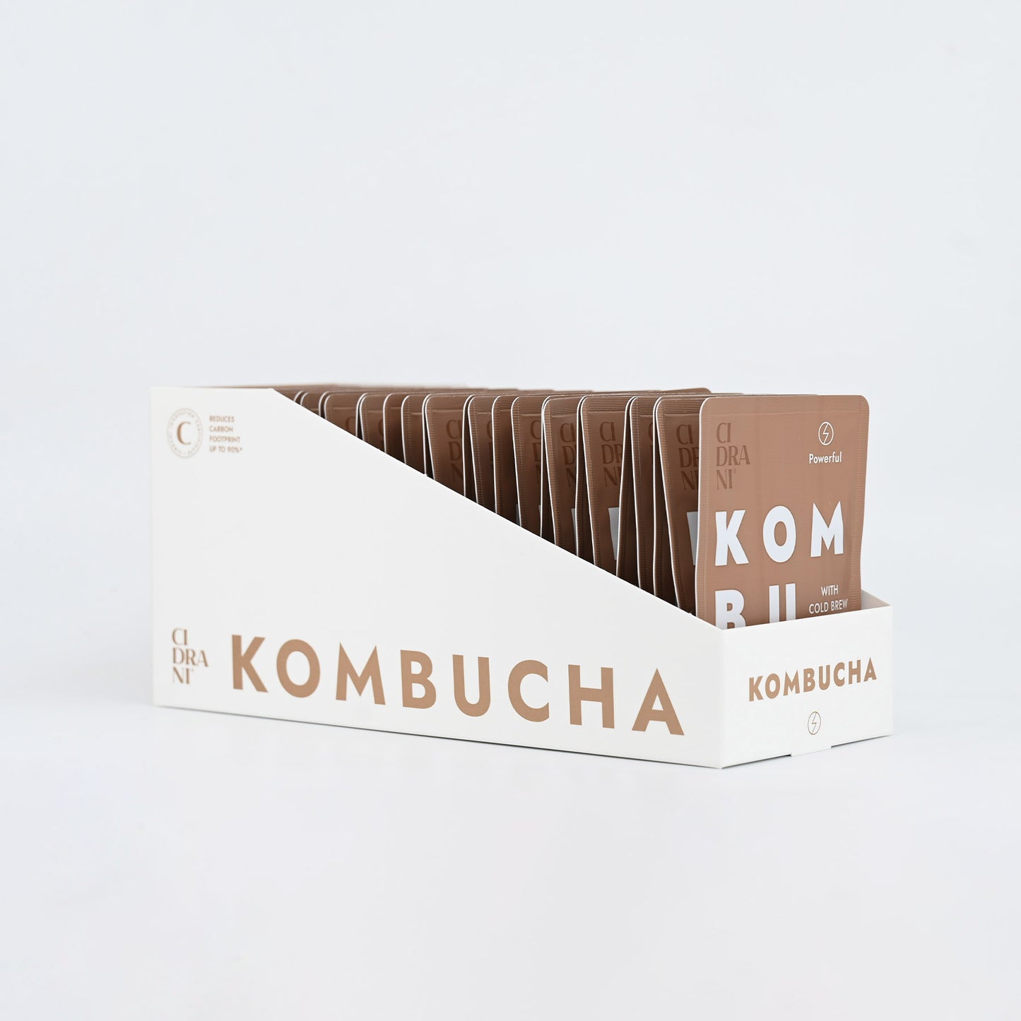 Kombucha Box Powerful with cold brew coffee 30 x 17 ml